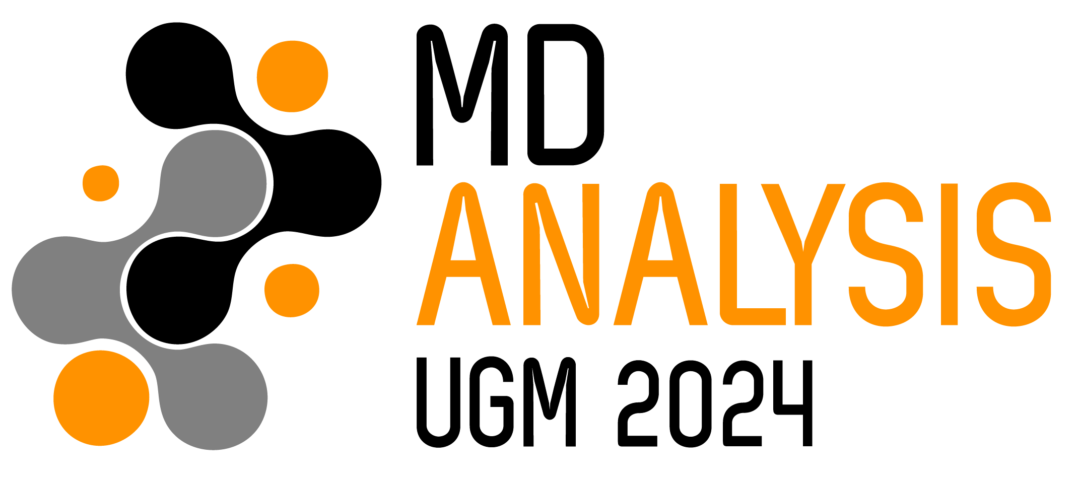 MDAnalysis UGM 2024 Logo